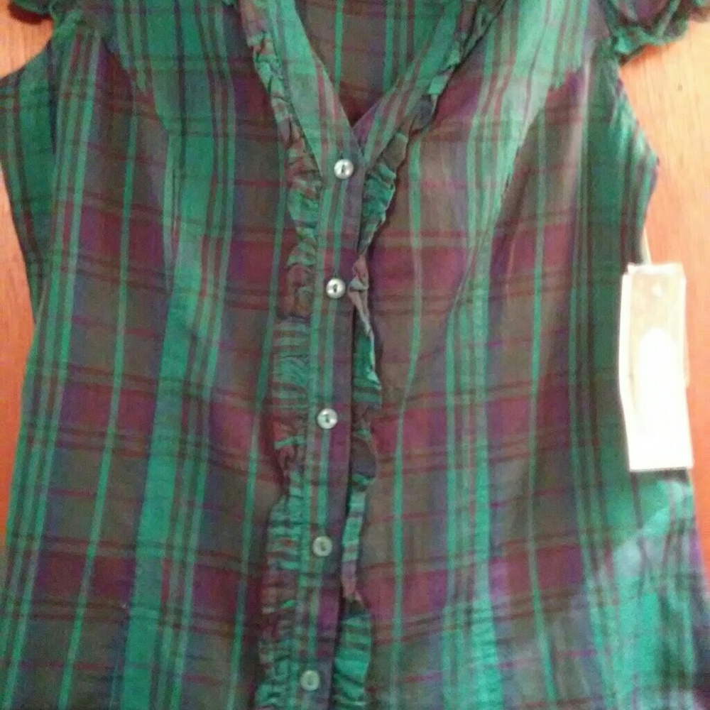 Girls Ruffle Top - Picture 2 of 3